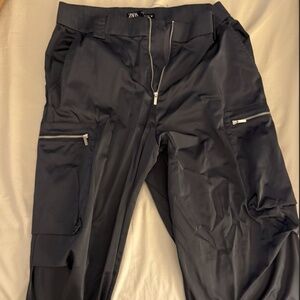 Navy Zara Pants